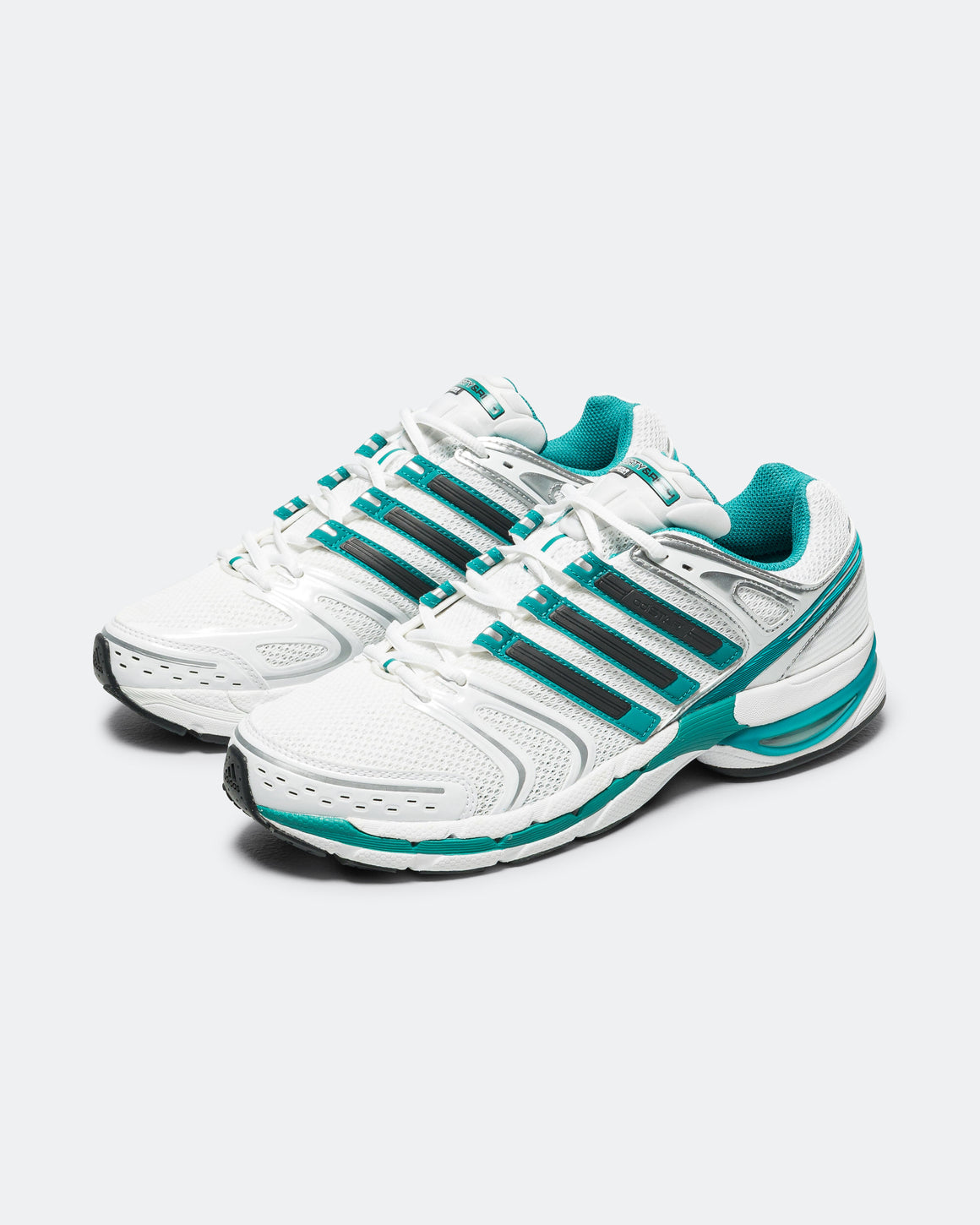 adidas - Adistar Control 5 x Sporty & Rich - Footwear White/Carbon-Pure Tea - UP THERE