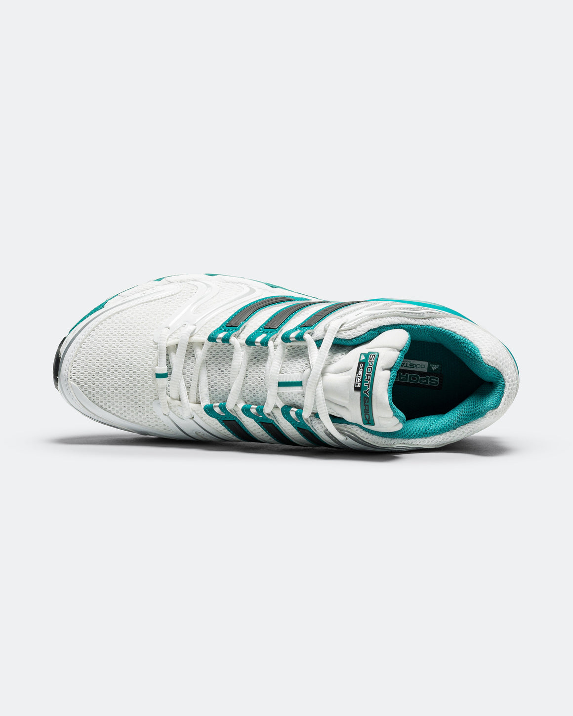 adidas - Adistar Control 5 x Sporty & Rich - Footwear White/Carbon-Pure Tea - UP THERE
