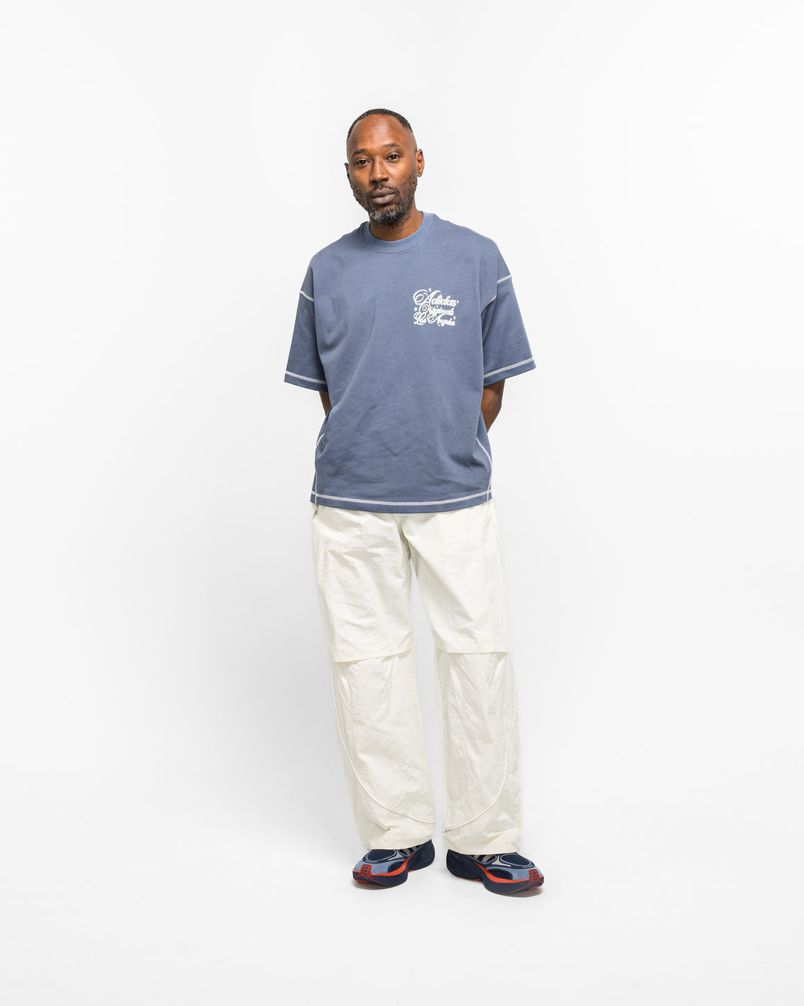 adidas - Airdrome Shield Pant - Off White - UP THERE