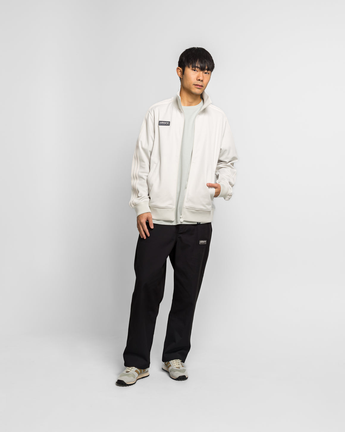 adidas - Backhill SPZL Track Top - Orbit Grey - UP THERE