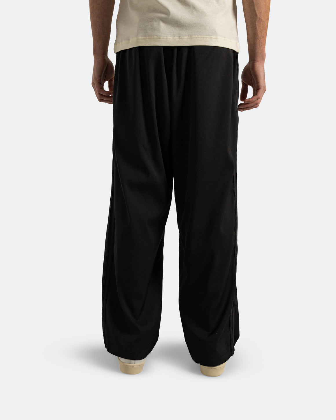 adidas - Baggy Track Pant - Black/Black - UP THERE