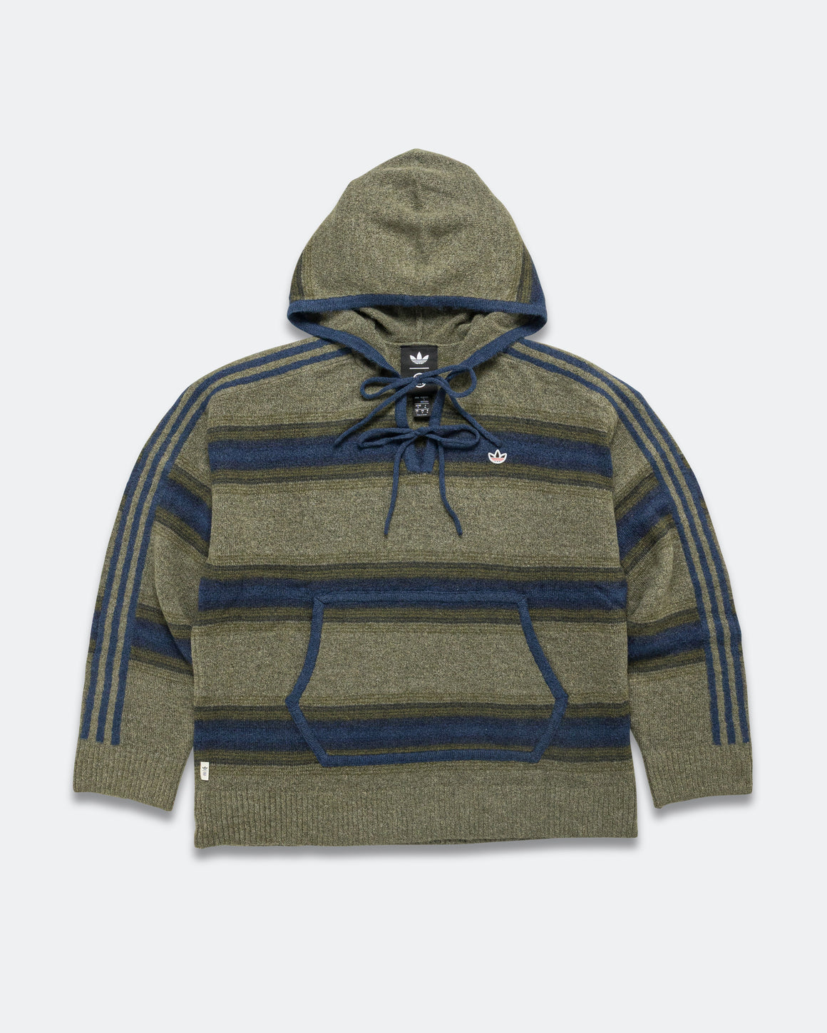 adidas - Baja Hoodie x CLOT by Edison Chen - Trace Khaki/Indigo - UP THERE