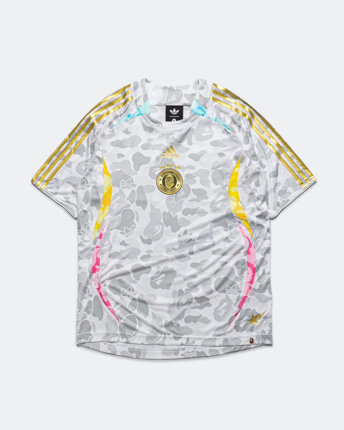 adidas - Teamgeist Tee BAPE A - White - UP THERE