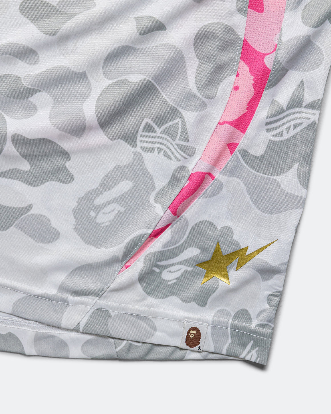 adidas - Teamgeist Tee BAPE A - White - UP THERE