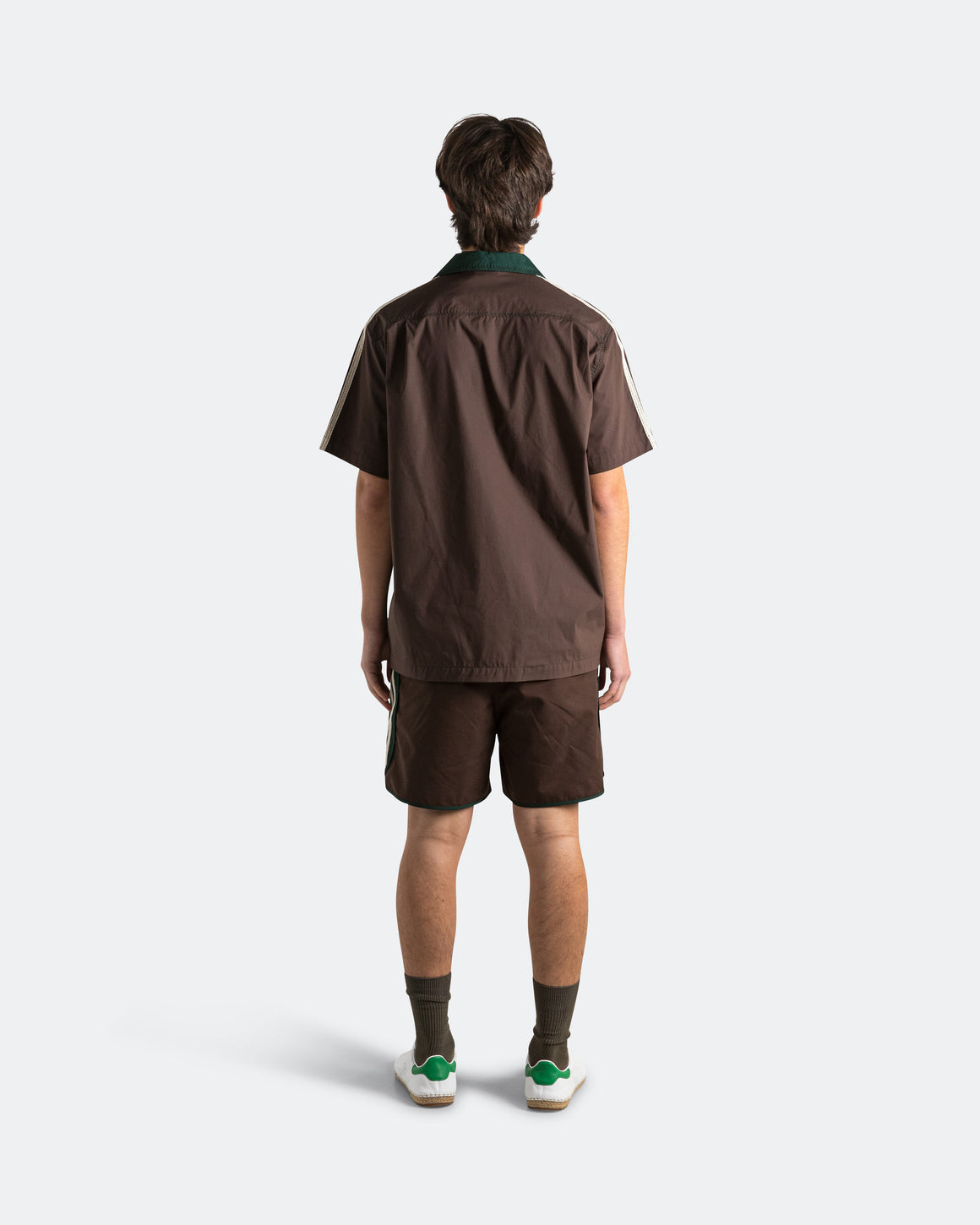 adidas - SS Shirt by Edison Chen x CLOT - Dark Brown - UP THERE