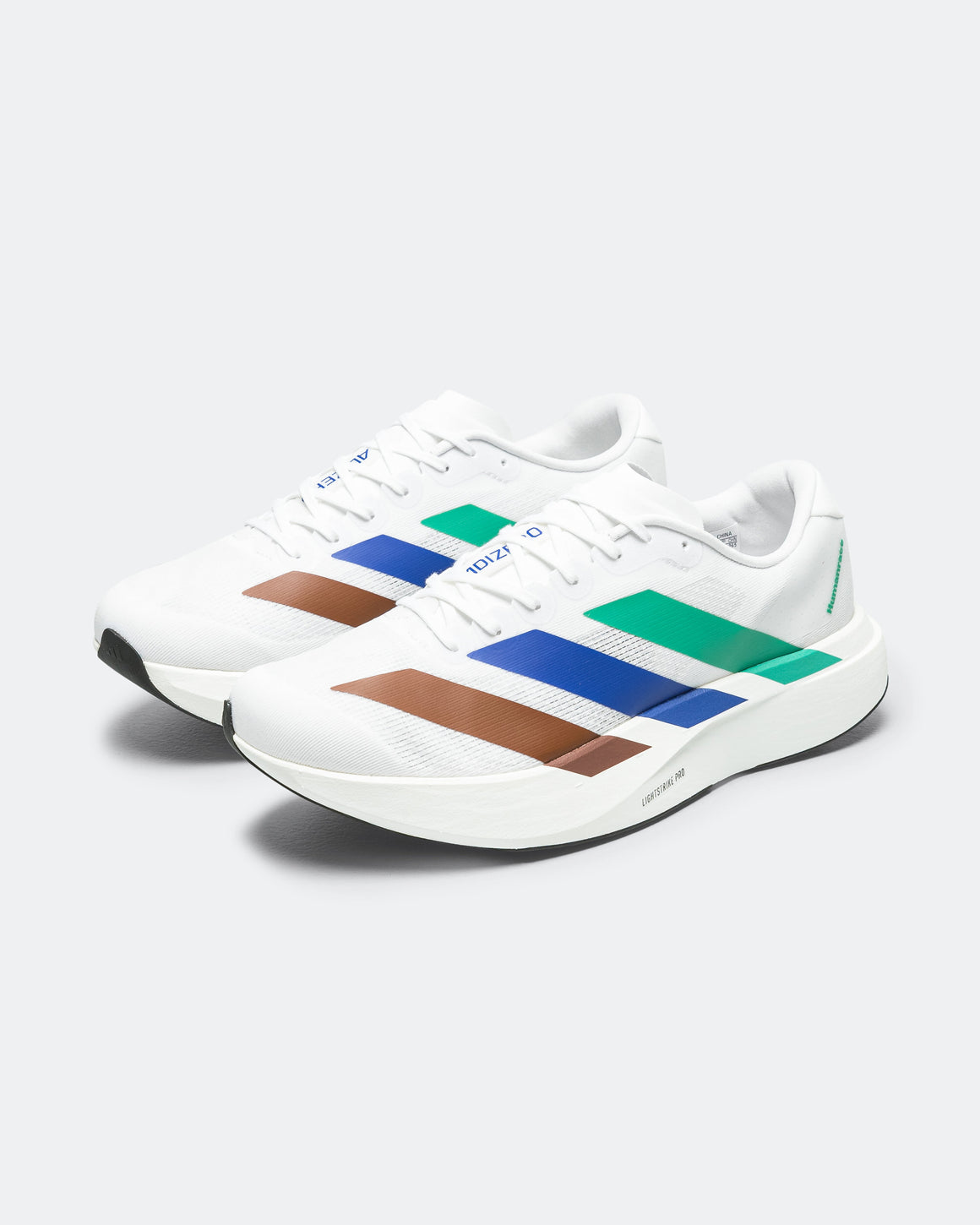 adidas - Evo SL x Humanrace - Footwear White/Semi Court Green-Semi Lucid Blue - UP THERE