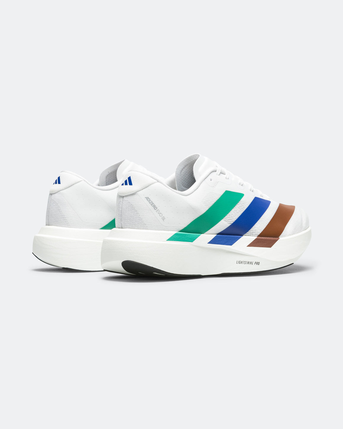 adidas - Evo SL x Humanrace - Footwear White/Semi Court Green-Semi Lucid Blue - UP THERE