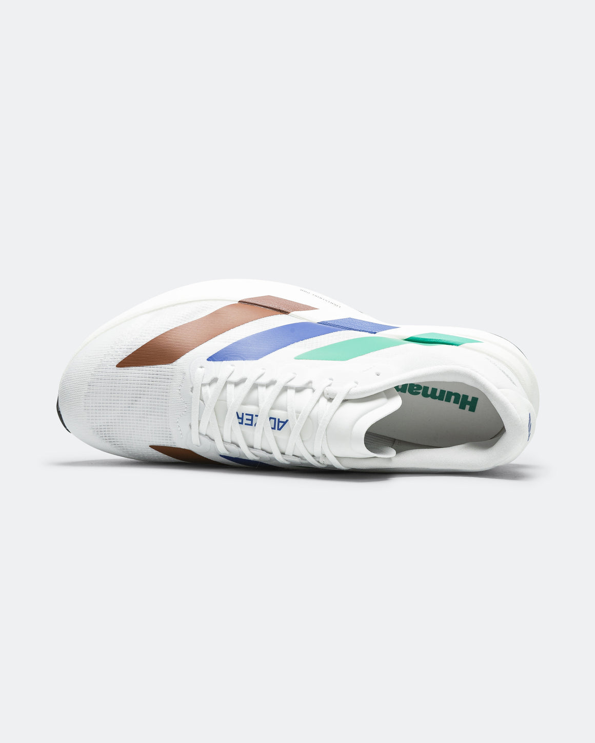 adidas - Evo SL x Humanrace - Footwear White/Semi Court Green-Semi Lucid Blue - UP THERE