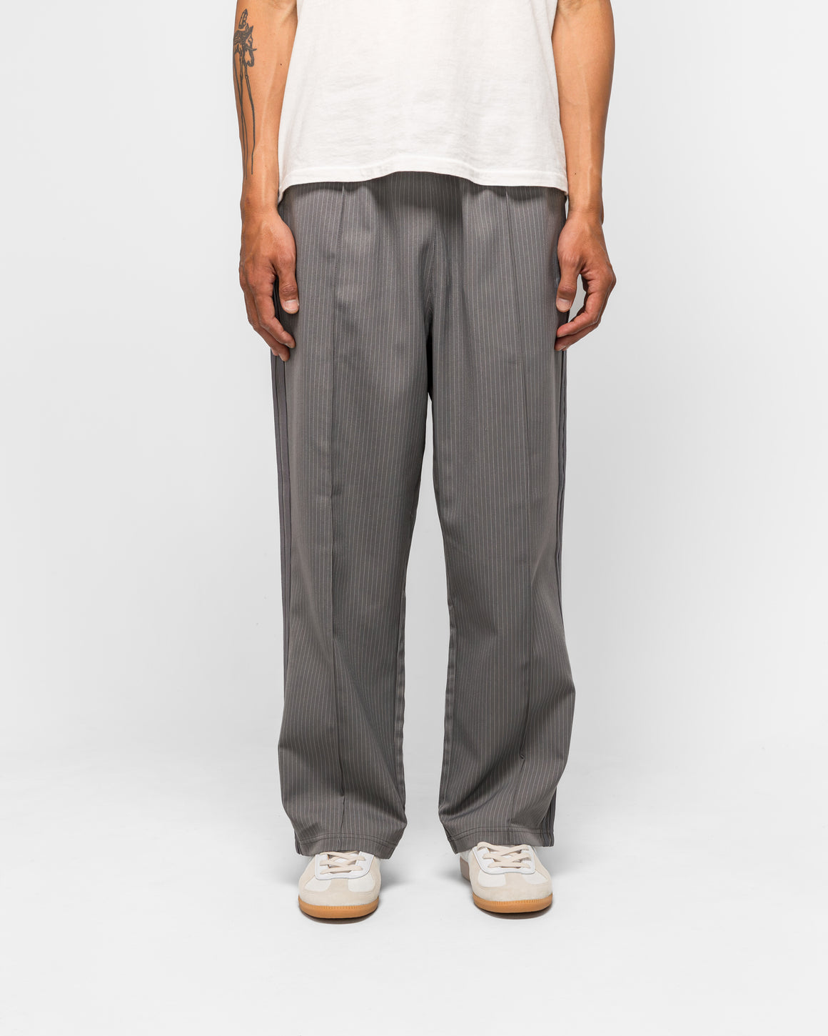 adidas - Firebird Track Pant - Grey Four - UP THERE