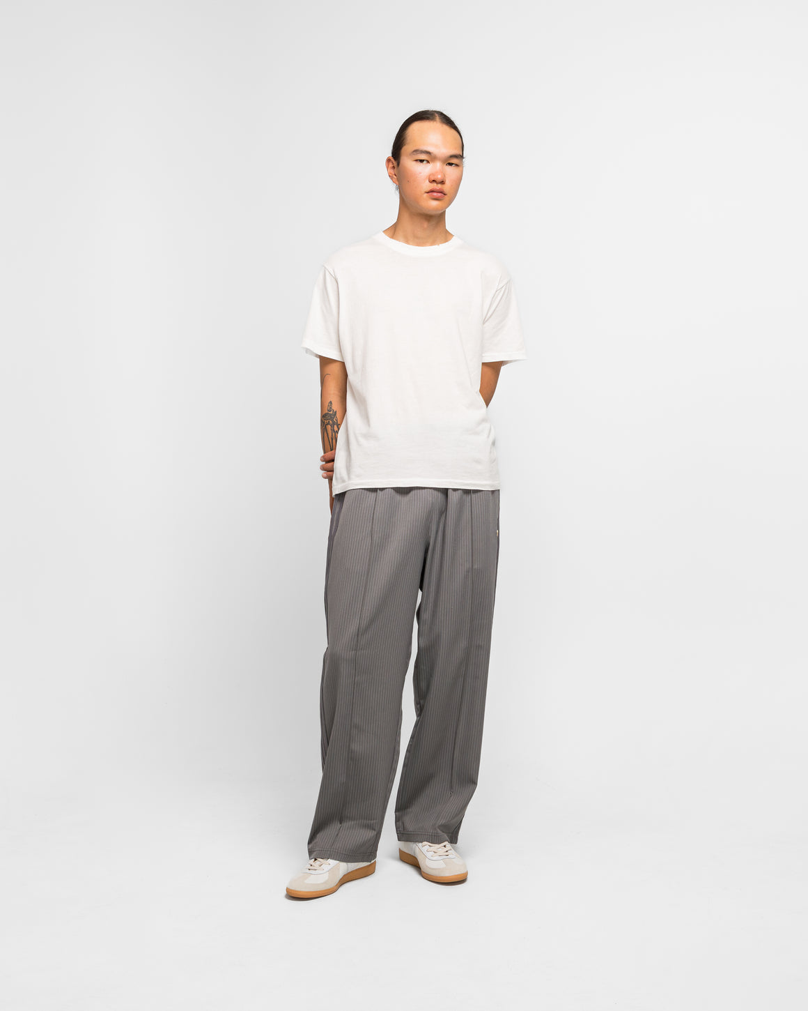 adidas - Firebird Track Pant - Grey Four - UP THERE