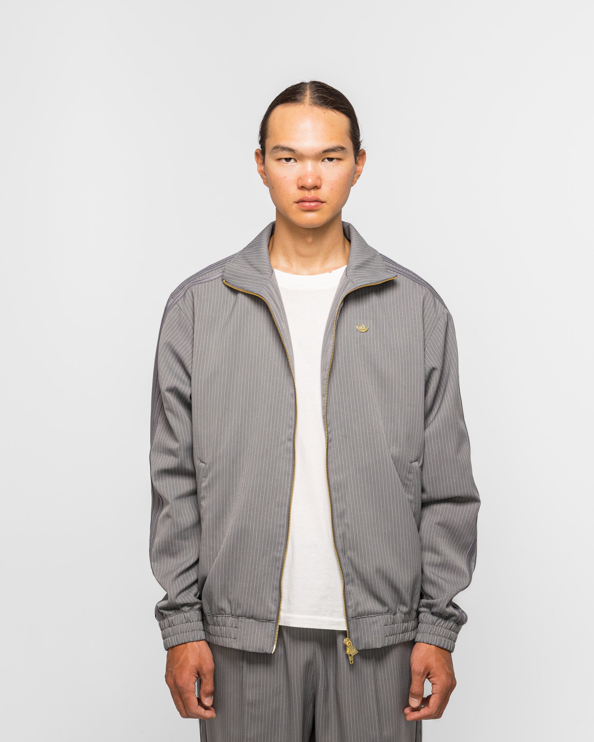 adidas - Firebird Track Top - Grey Four | UP THERE