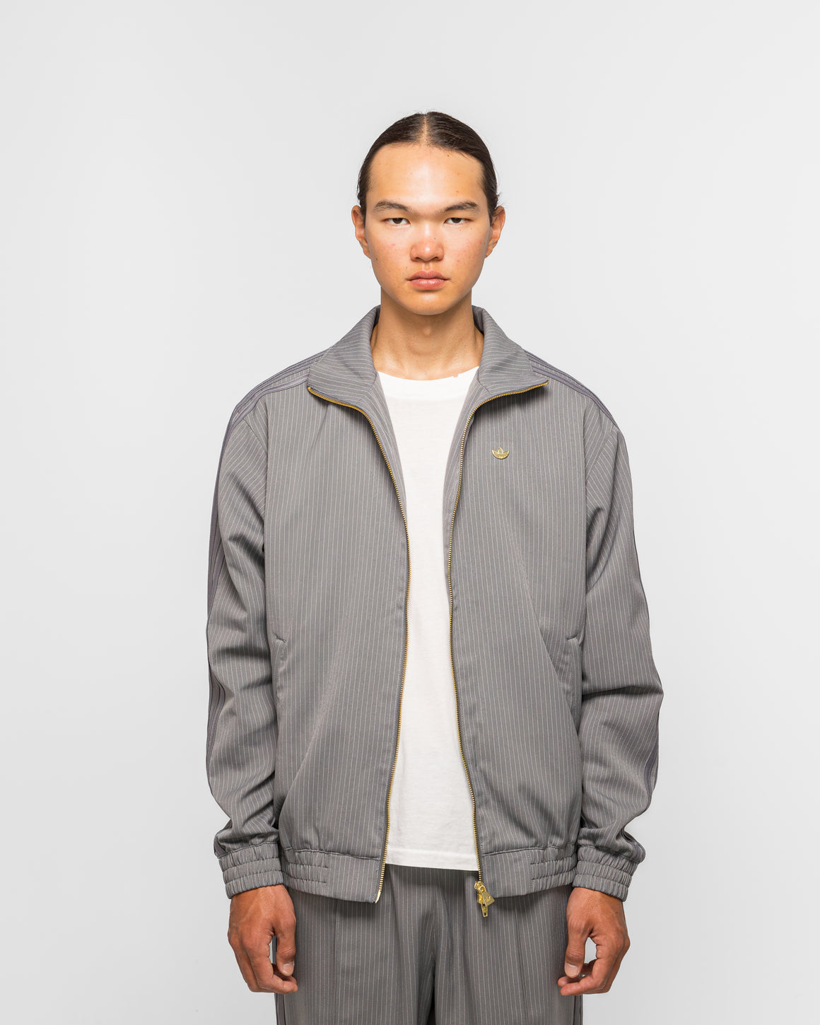 adidas - Firebird Track Top - Grey Four - UP THERE