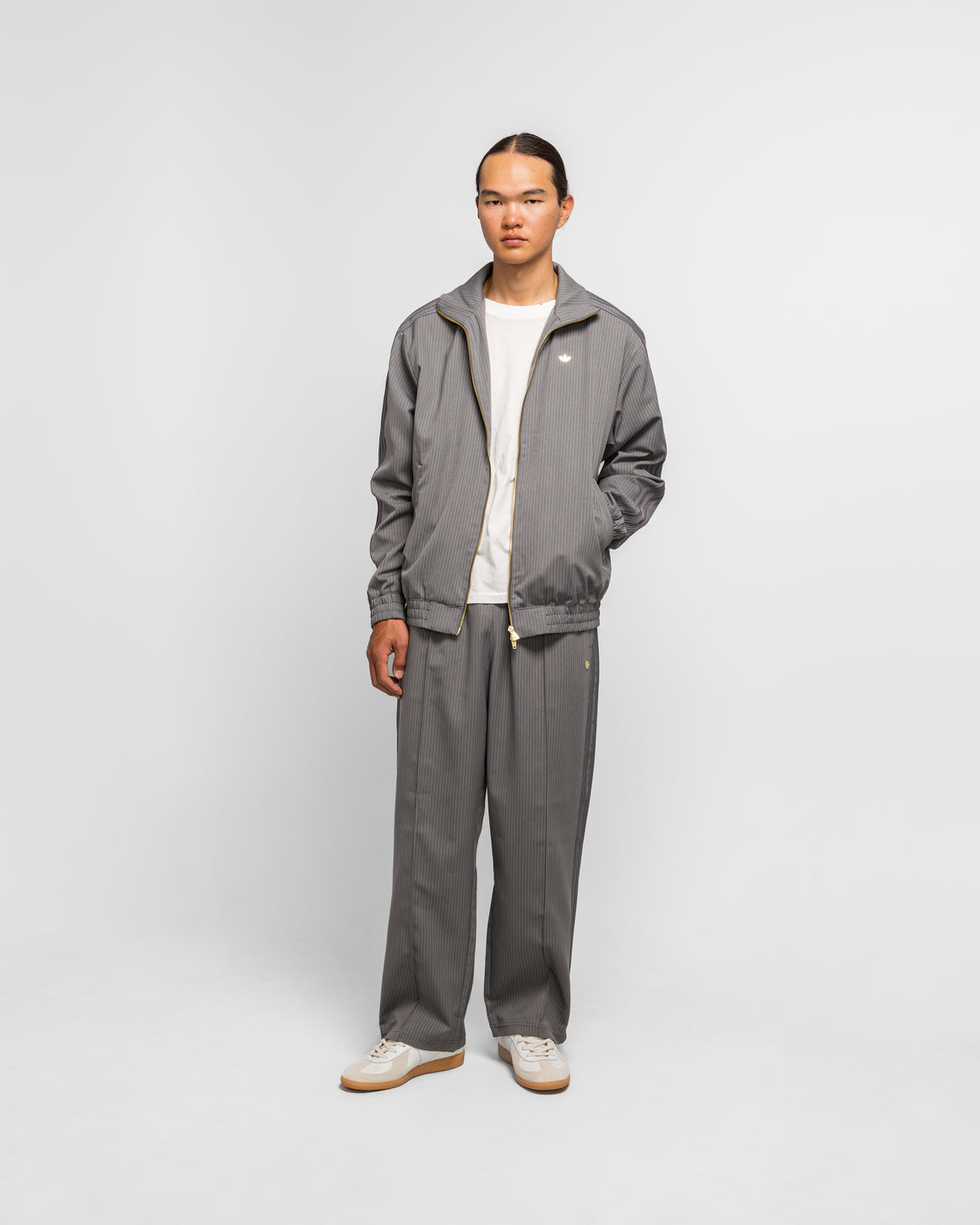 adidas - Firebird Track Top - Grey Four - UP THERE