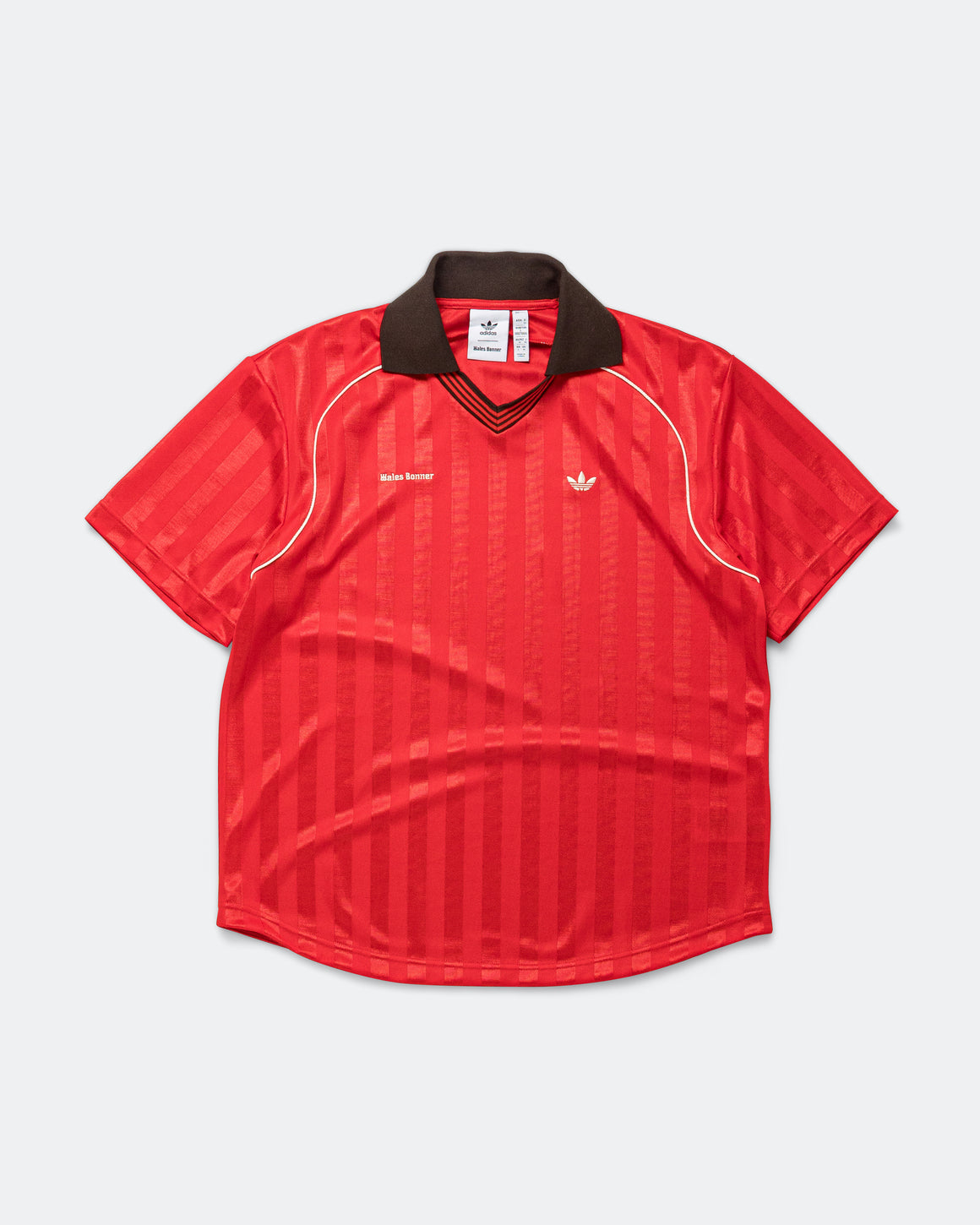 adidas - Football Tee x Wales Bonner - Better Scarlet - UP THERE