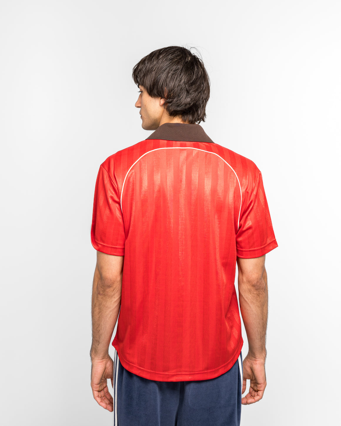 adidas - Football Tee x Wales Bonner - Better Scarlet - UP THERE