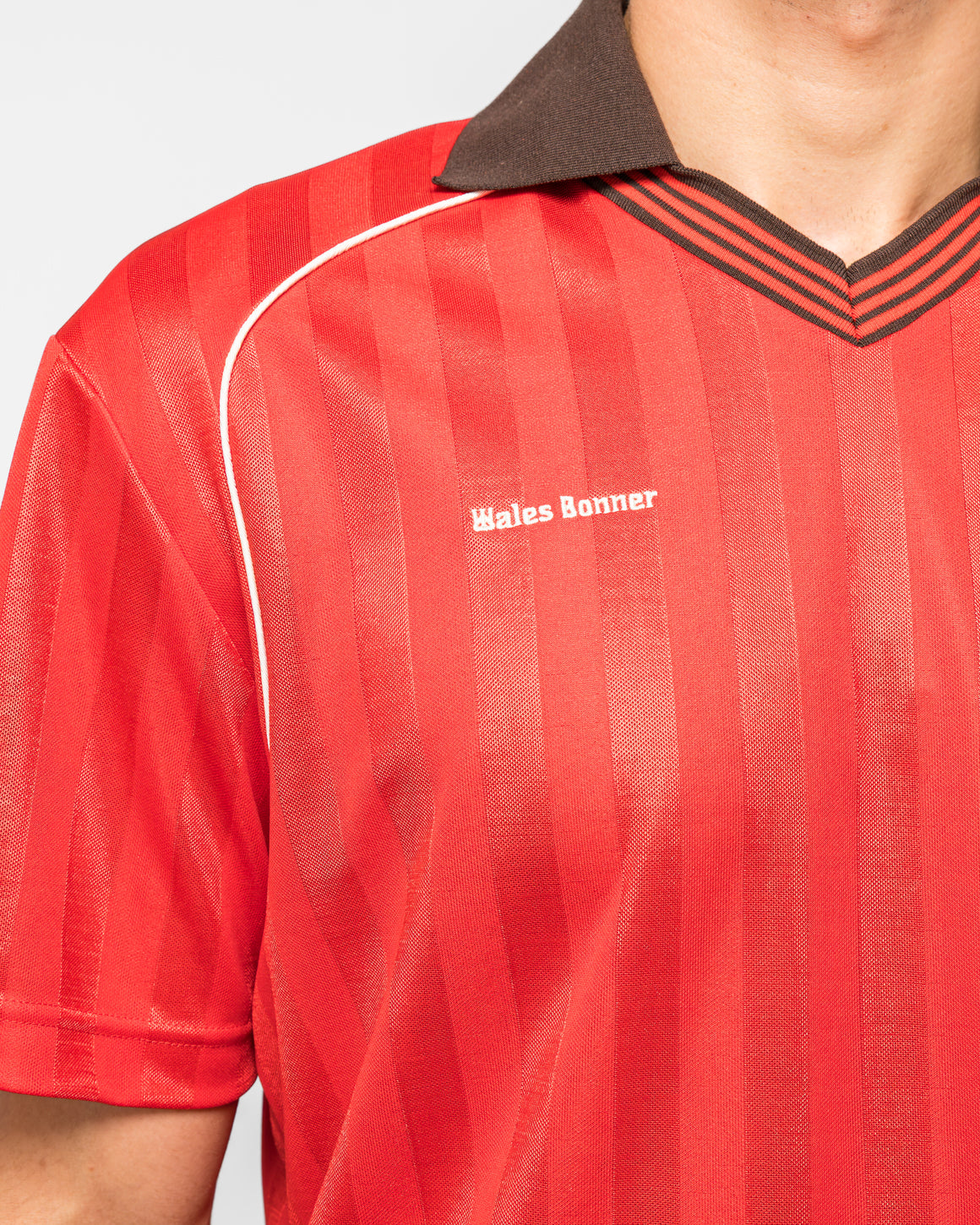 adidas - Football Tee x Wales Bonner - Better Scarlet - UP THERE