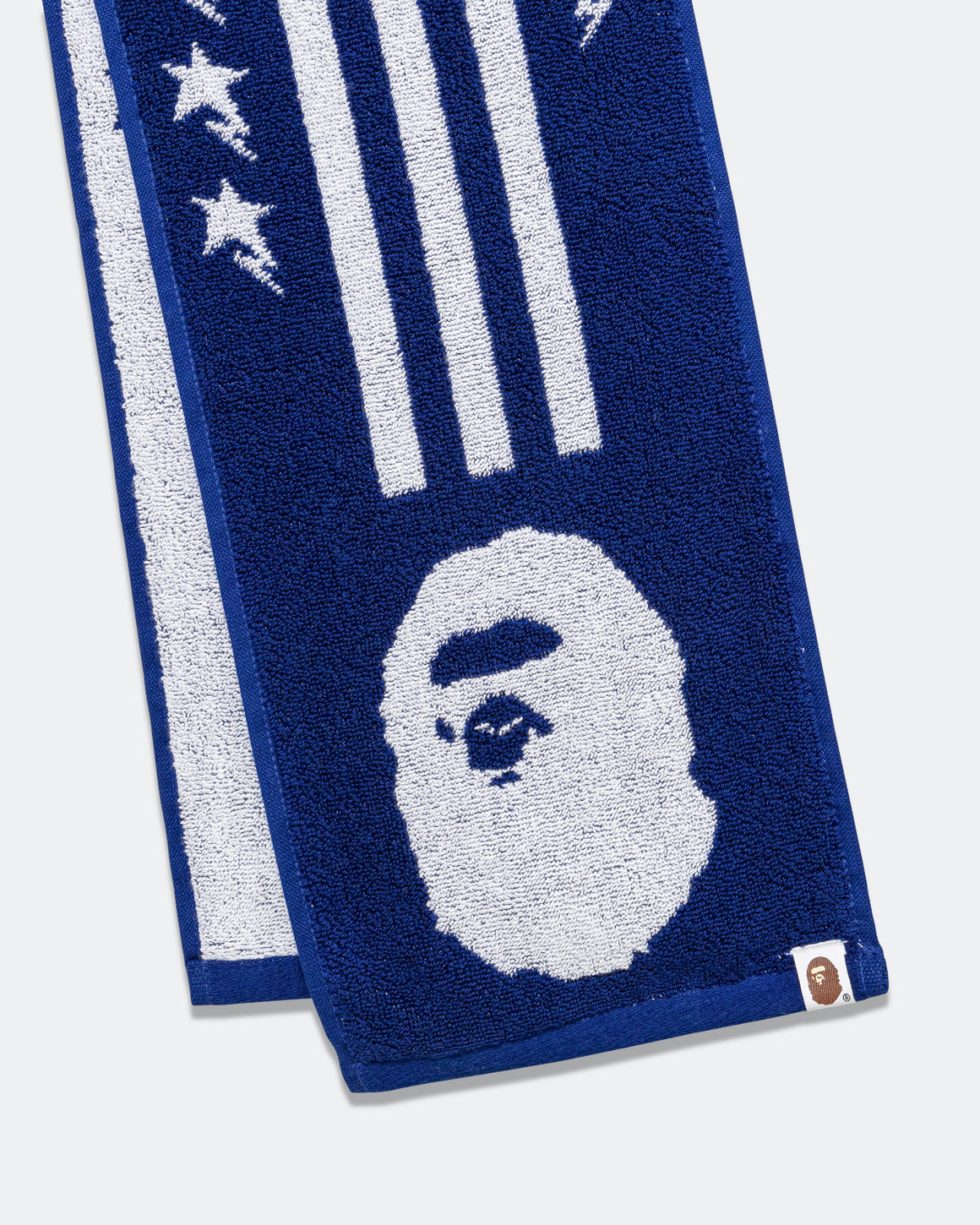 adidas - Football Towel x BAPE - Japan Blue - UP THERE