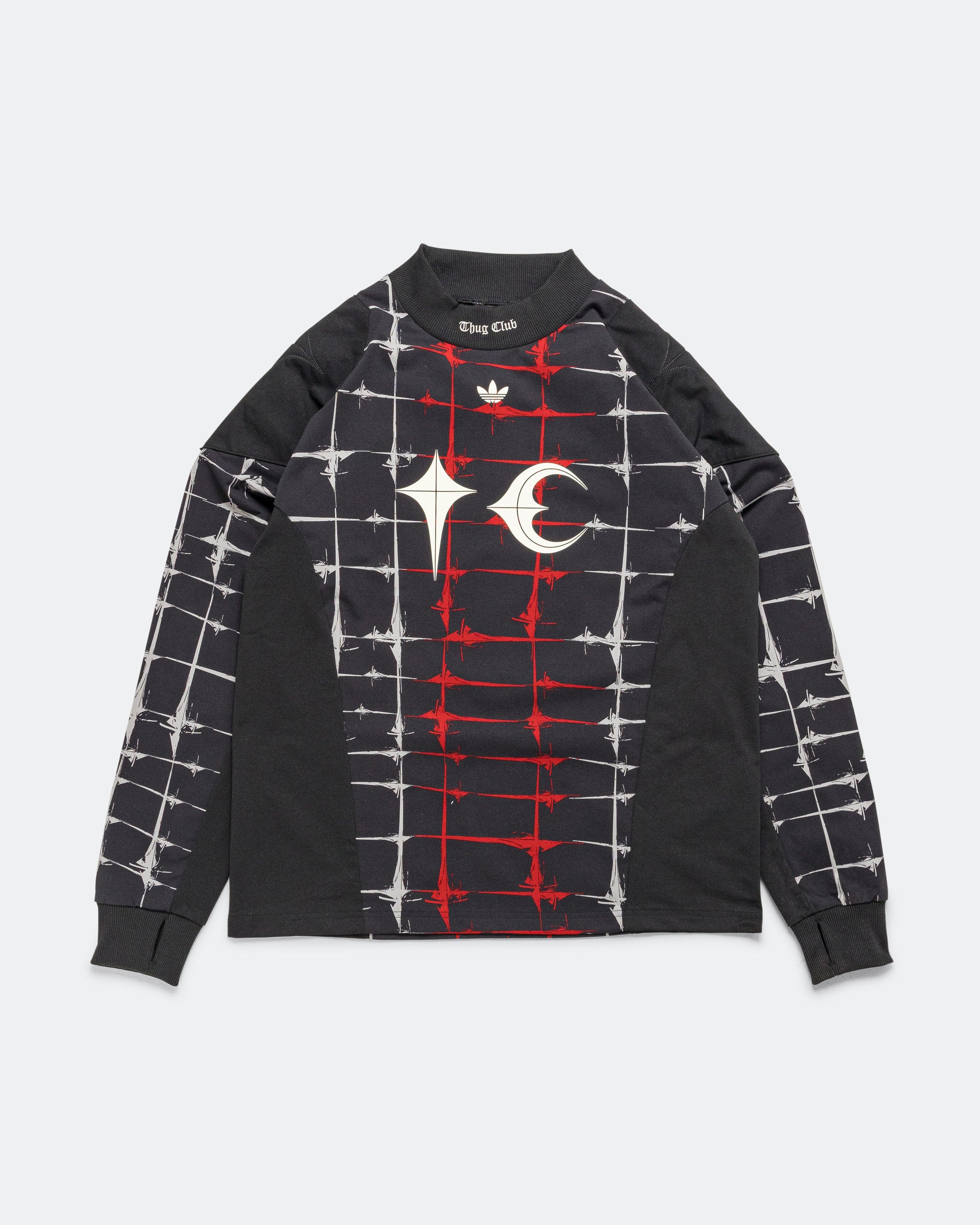 adidas - Goalie T LS x Thug Club - Black | UP THERE