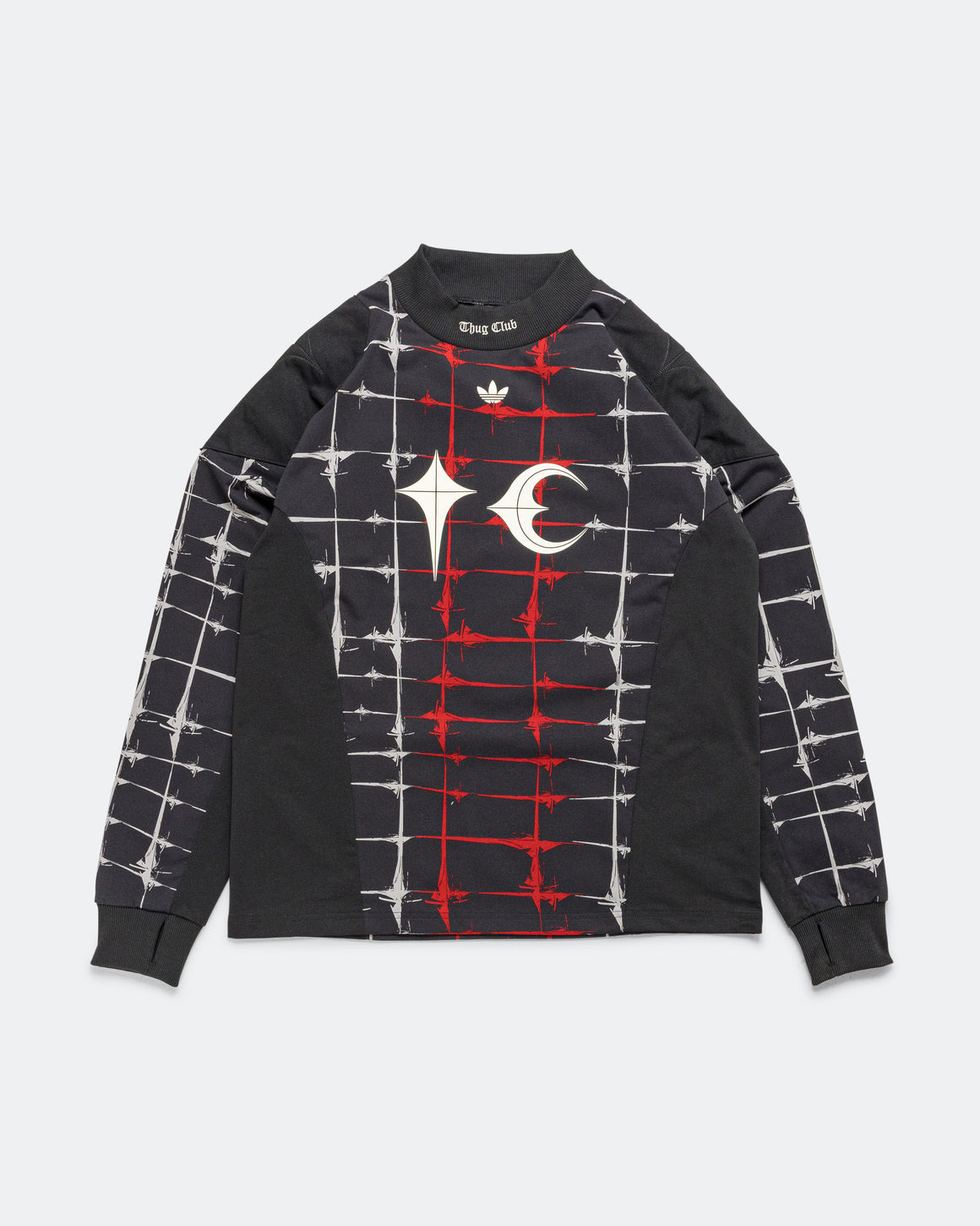 adidas - Goalie T LS x Thug Club - Black | UP THERE