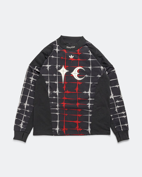 adidas - Goalie T LS x Thug Club - Black | UP THERE