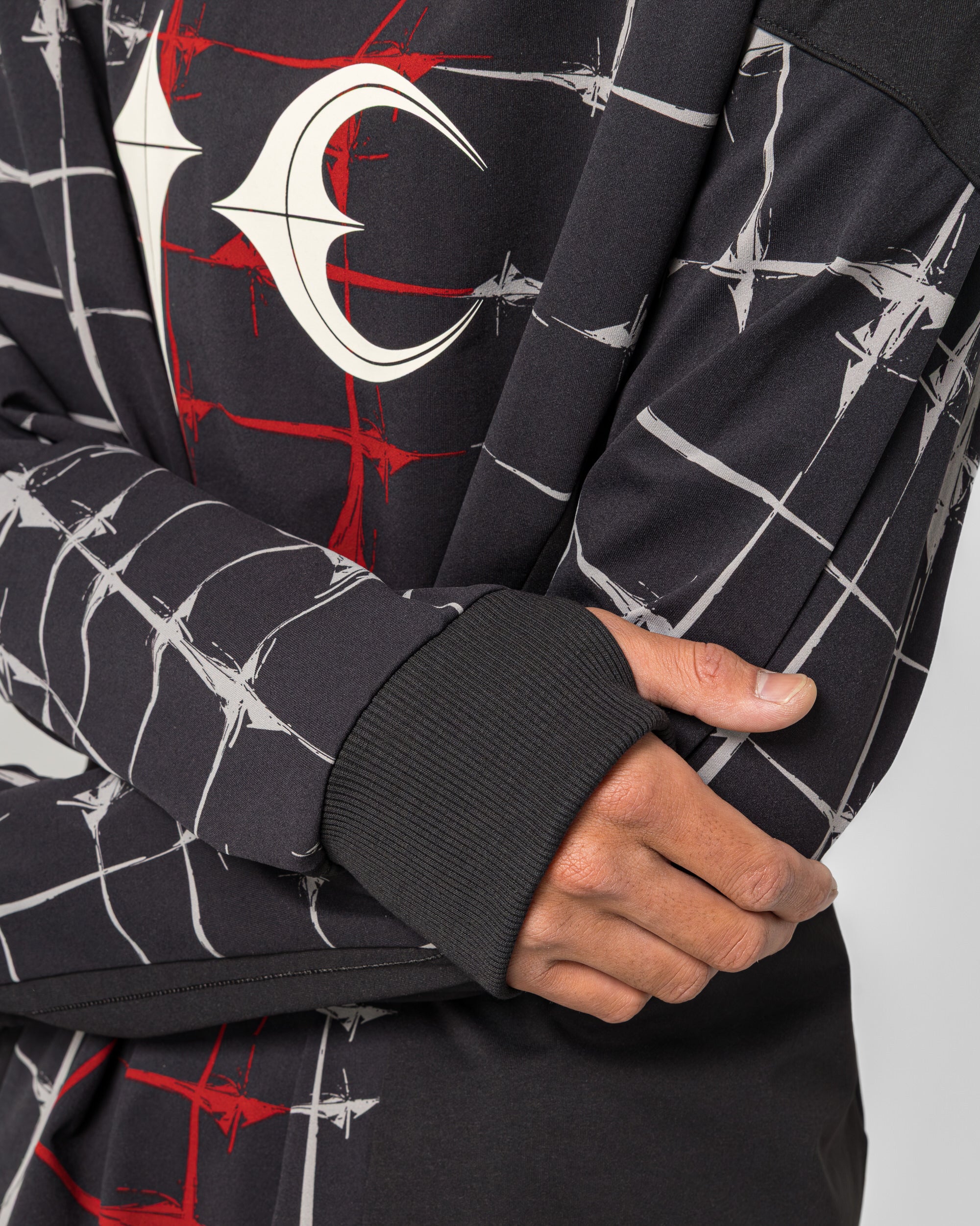 adidas - Goalie T LS x Thug Club - Black | UP THERE