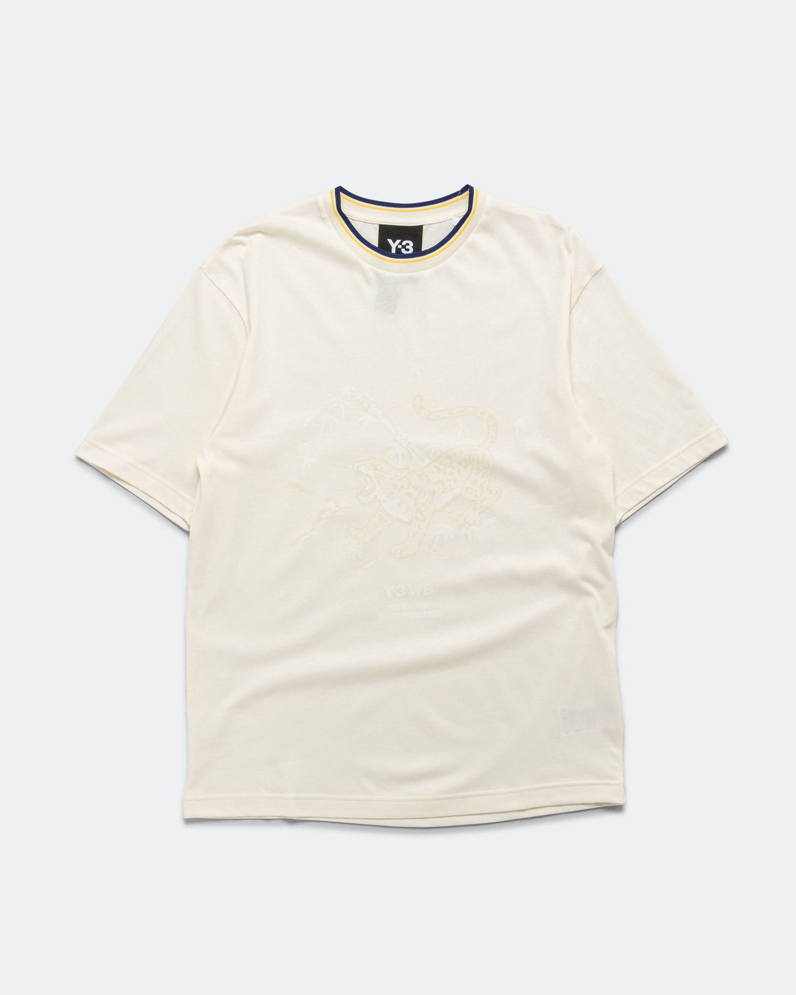 adidas - Graphic T-Shirt x Wales Bonner Y-3 - Chalk White - UP THERE