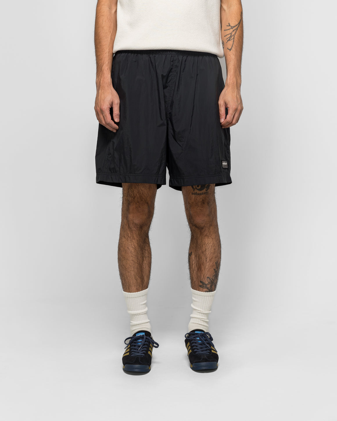 adidas - Hudswell SPZL Shorts - Black - UP THERE