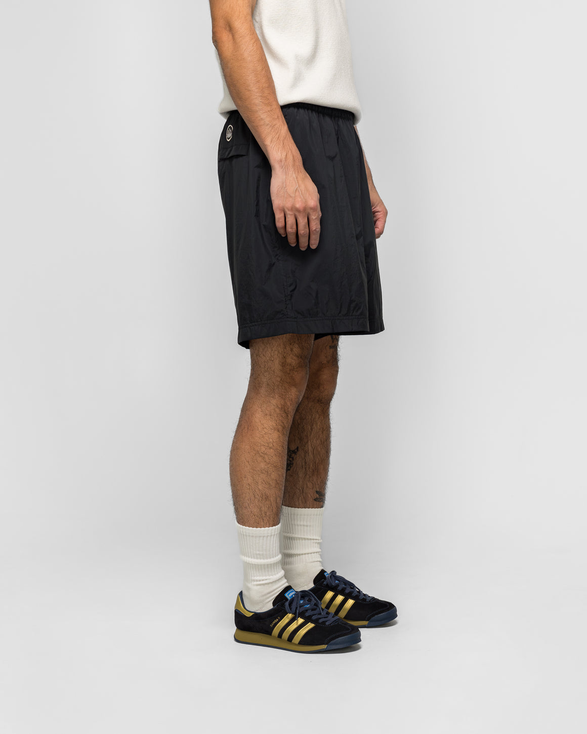 adidas - Hudswell SPZL Shorts - Black - UP THERE