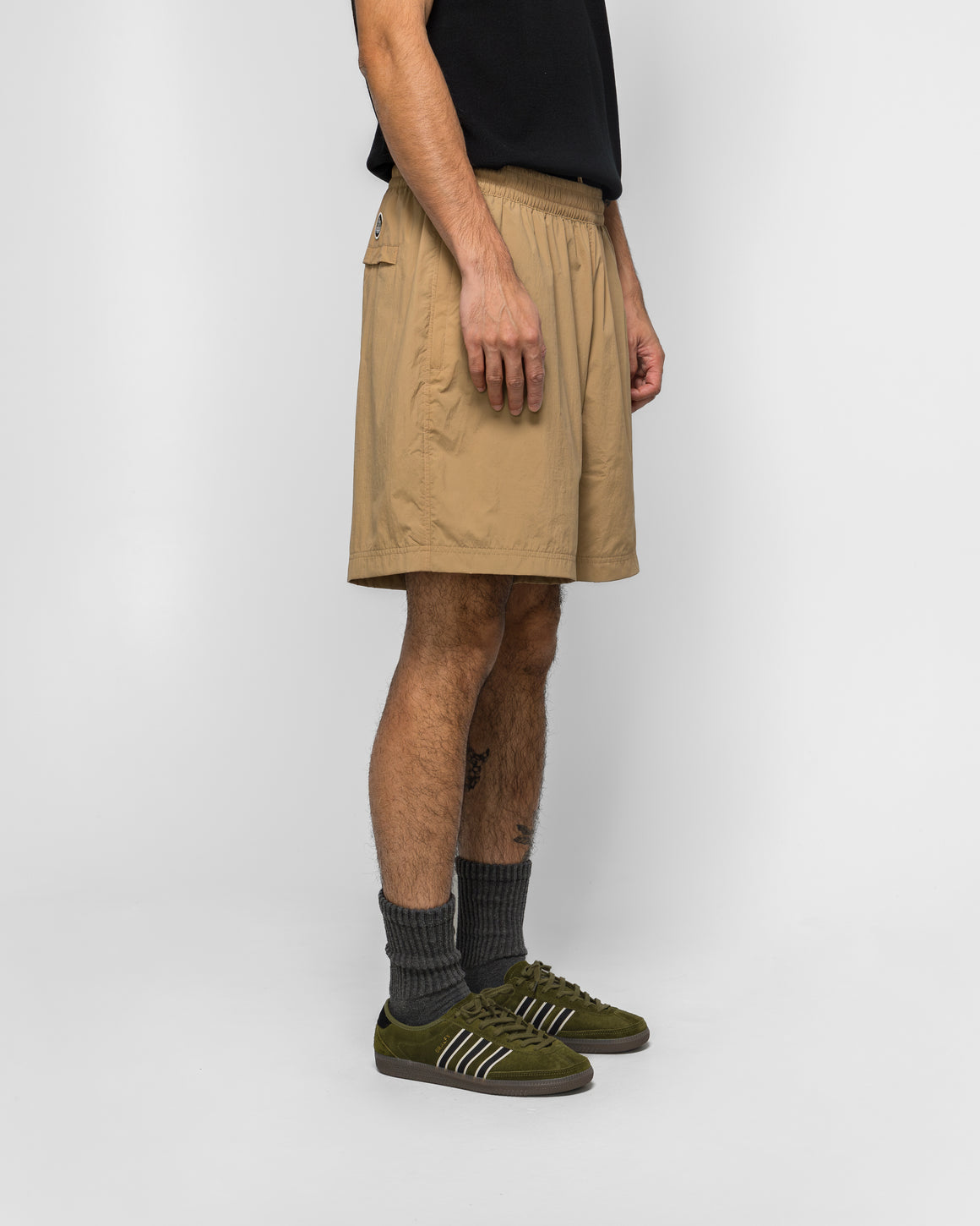 adidas - Hudswell SPZL Shorts - Cardboard - UP THERE