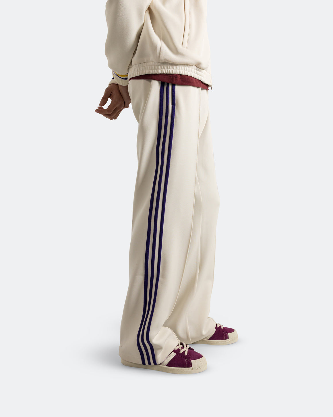 adidas - Jabbar Track Pant x Wales Bonner - Chalk White - UP THERE