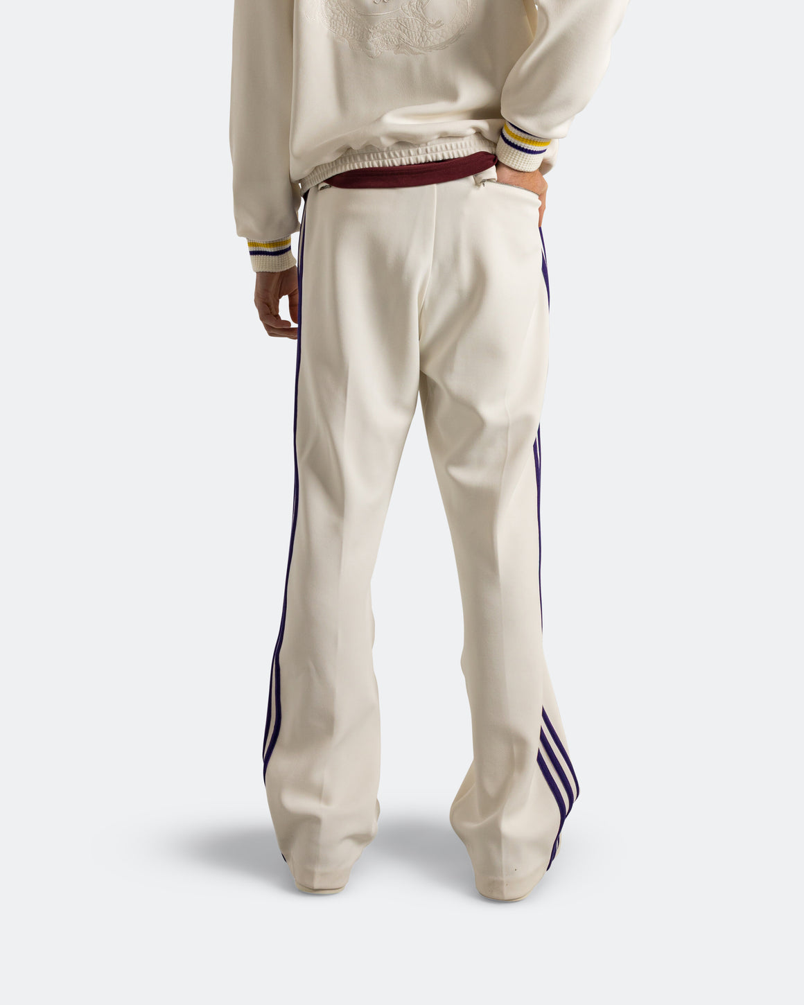 adidas - Jabbar Track Pant x Wales Bonner - Chalk White - UP THERE