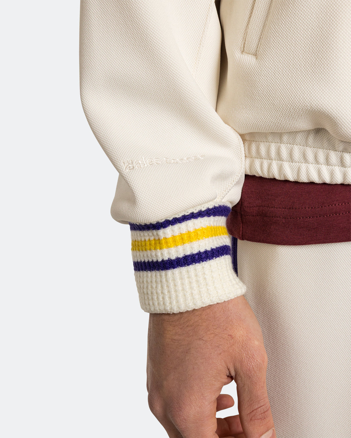 adidas - Jabbar Track Top x Wales Bonner - Chalk White - UP THERE