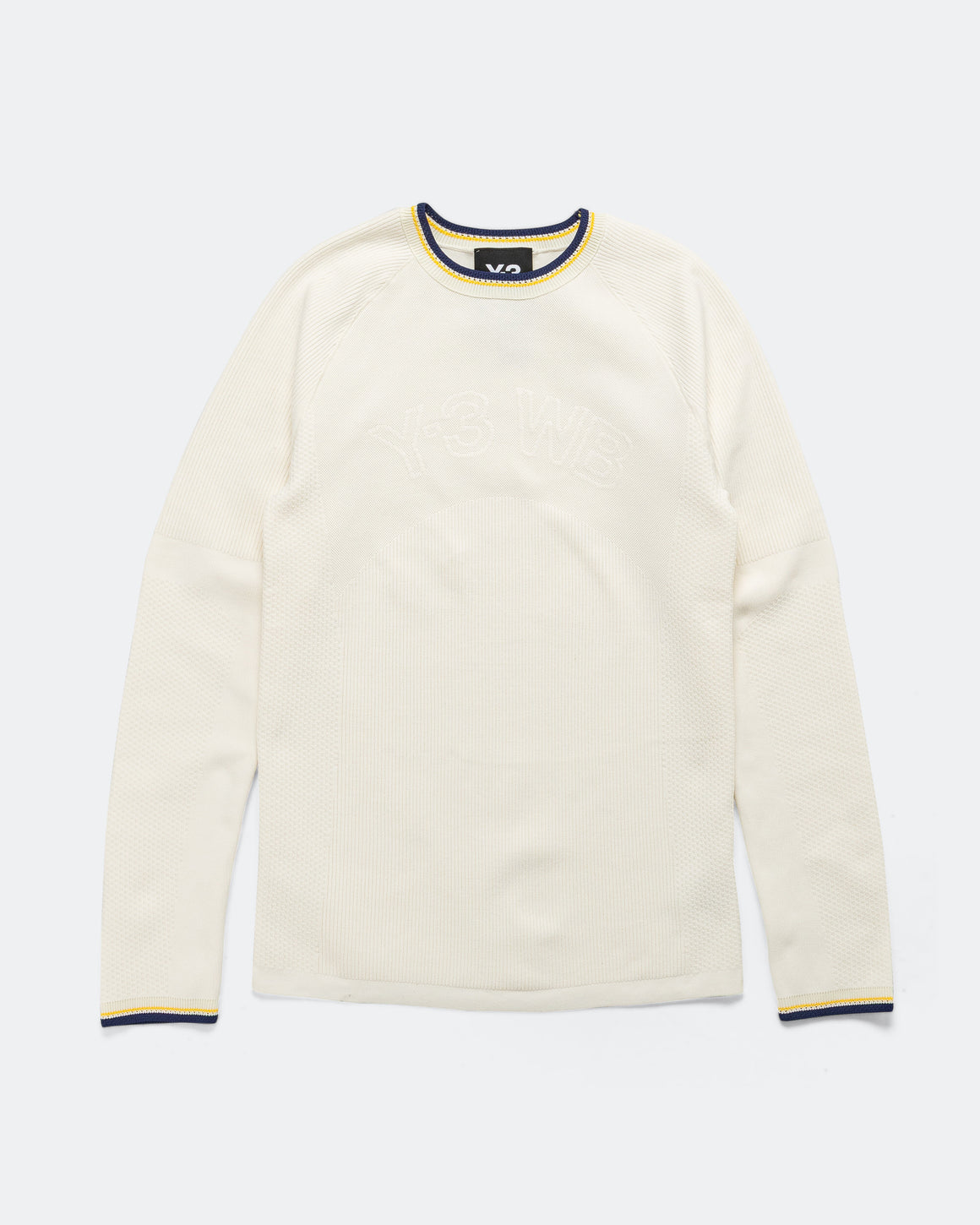 adidas - Knit Base Crew x Wales Bonner Y-3 - Cream White - UP THERE