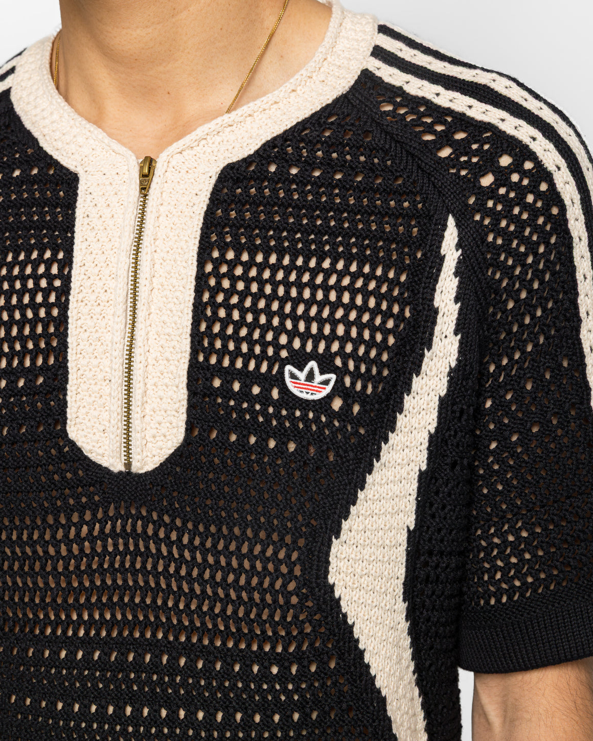adidas - Knit Jersey x CLOT by Edison Chen - Black/Wonder White - UP THERE