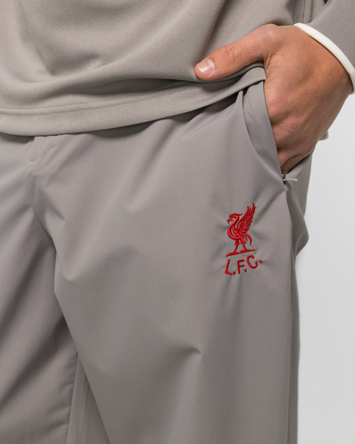 adidas - Liverpool FC Track Pant - Dove Grey - UP THERE