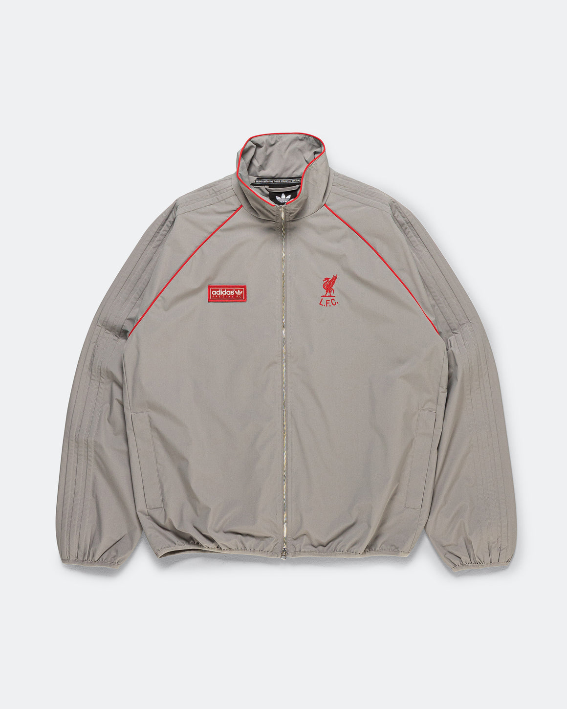 adidas - Liverpool FC Track Top - Dove Grey - UP THERE