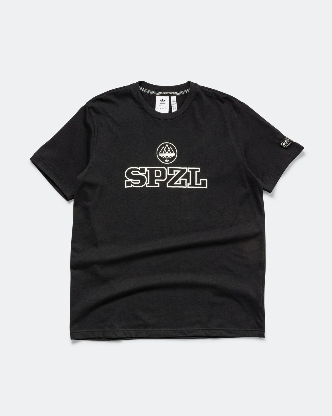 adidas - Logo SPZL Tee - Black - UP THERE