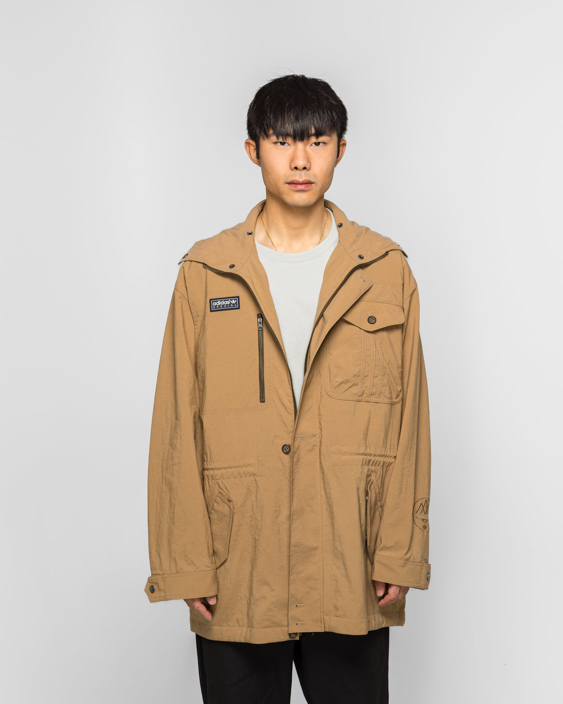 adidas - Longridge SPZL Parka - Cardboard - UP THERE