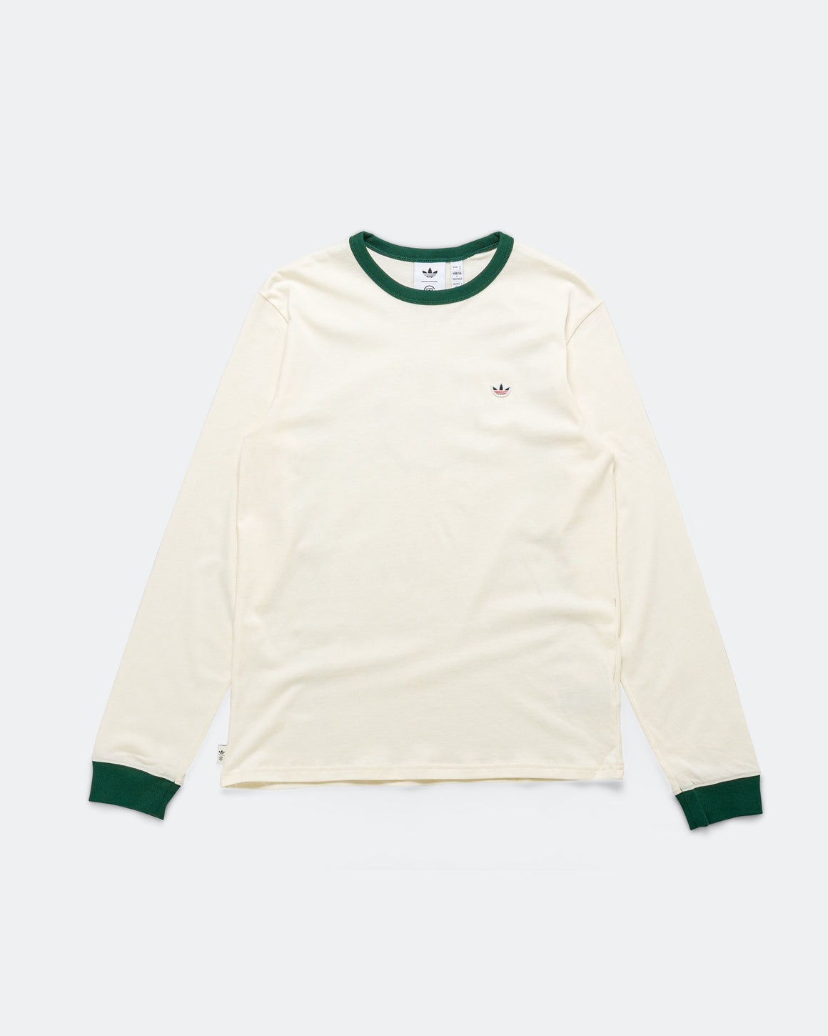 adidas - Longsleeve Tee x CLOT by Edison Chen - Cream White - UP THERE