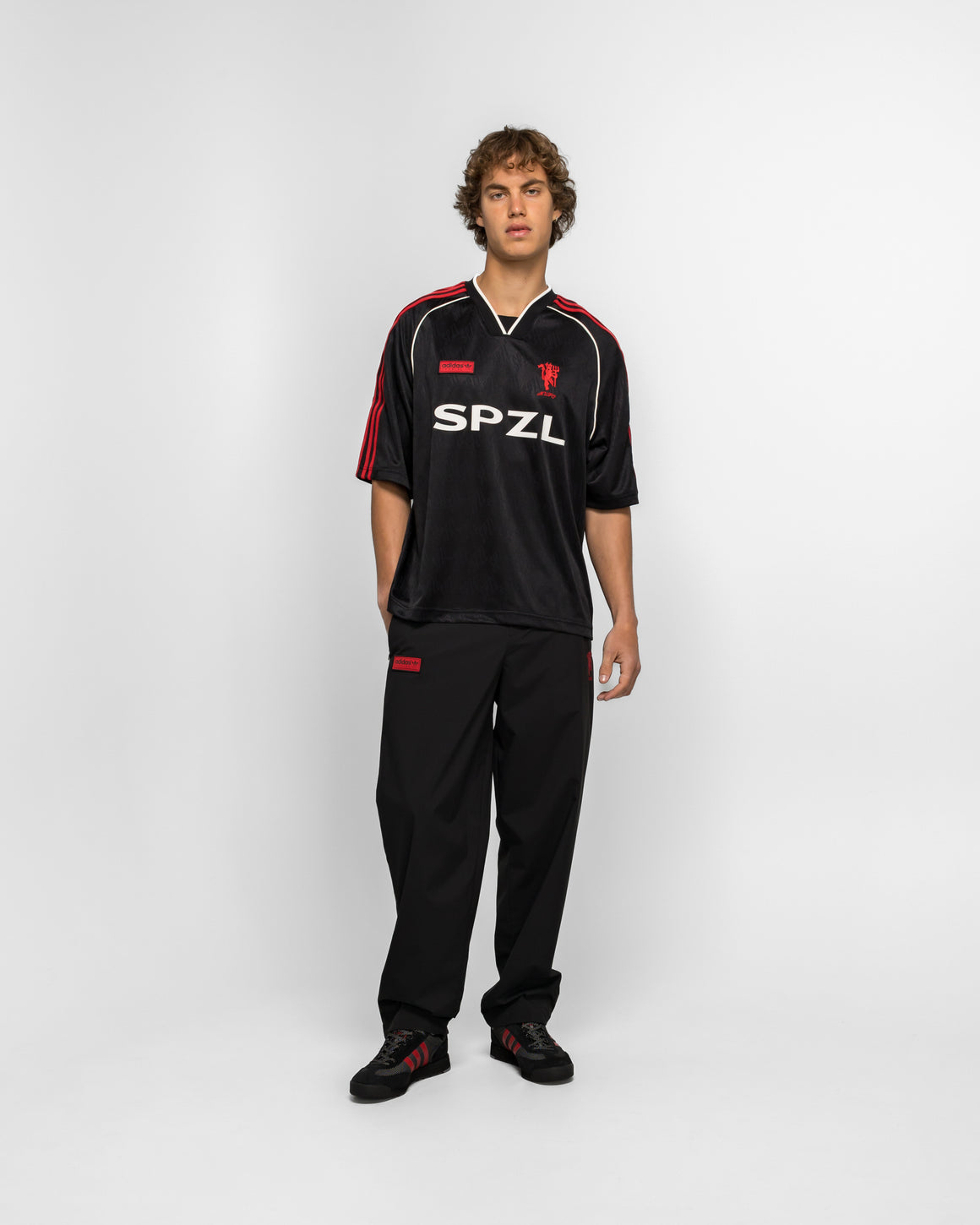 adidas - Manchester United FC Tee - Black - UP THERE