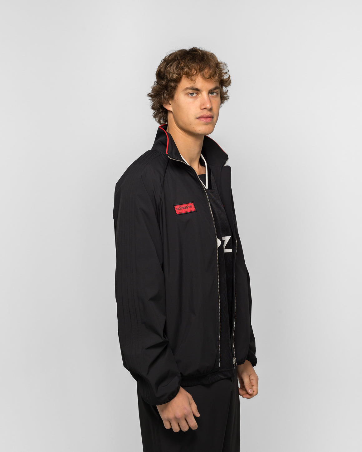 adidas - Manchester United FC Track Top - Black - UP THERE