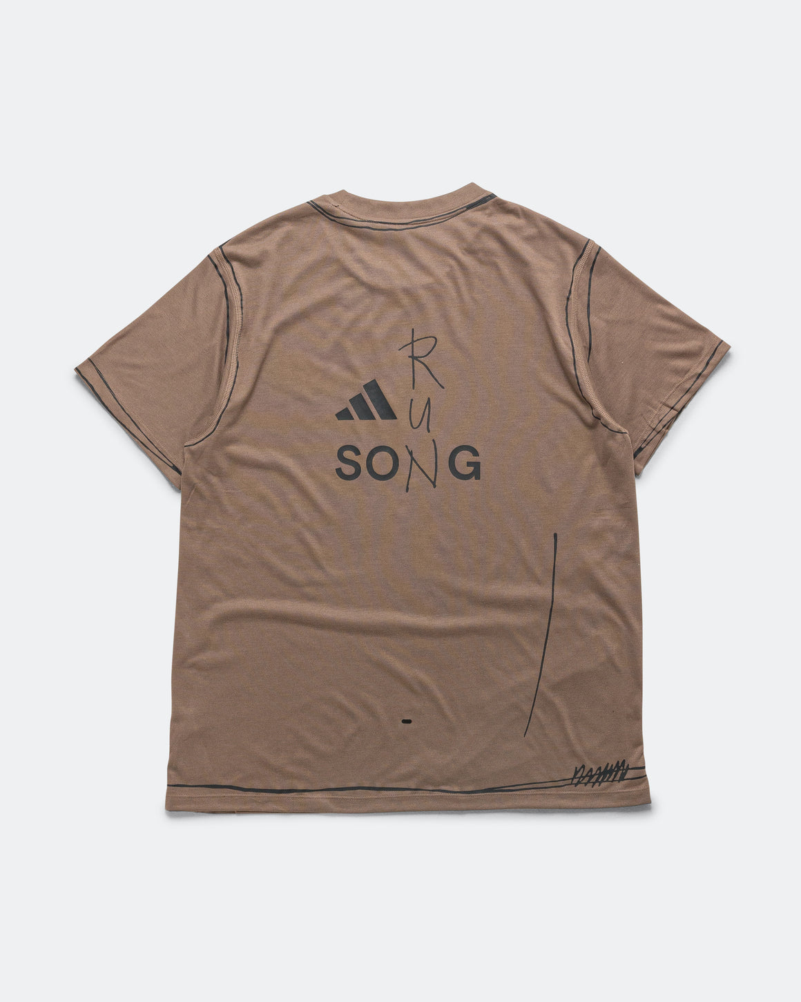 adidas - Running Top x SFTM - Trace Brown - UP THERE