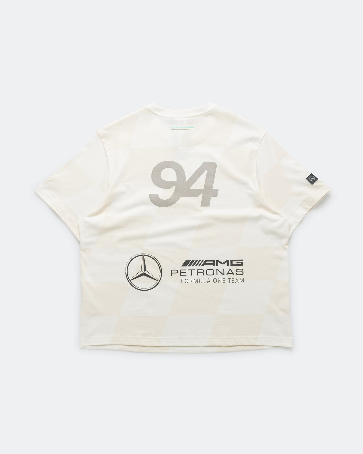 adidas - Mercedes x Bad Bunny Tee - Chalk White/Chalk White - UP THERE