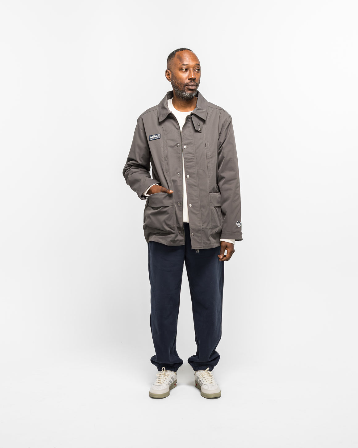 adidas - Merkland SPZL Jacket - Cinder - UP THERE