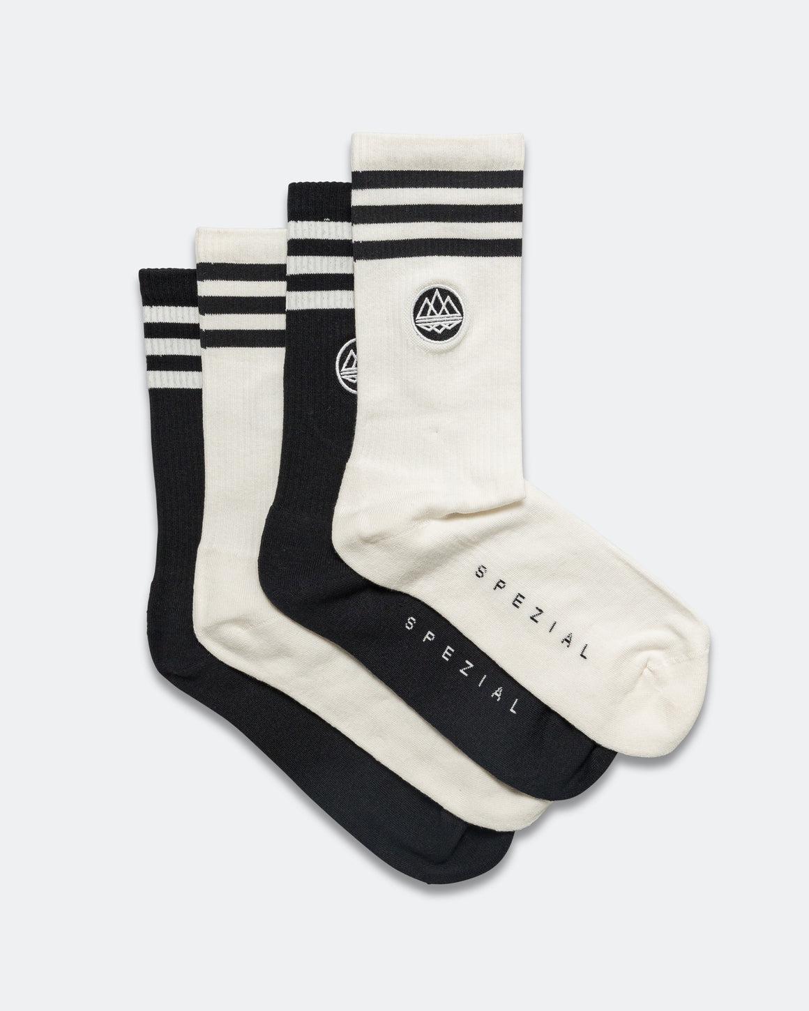 adidas - Mod SPZL Socks - Core White/Black - UP THERE