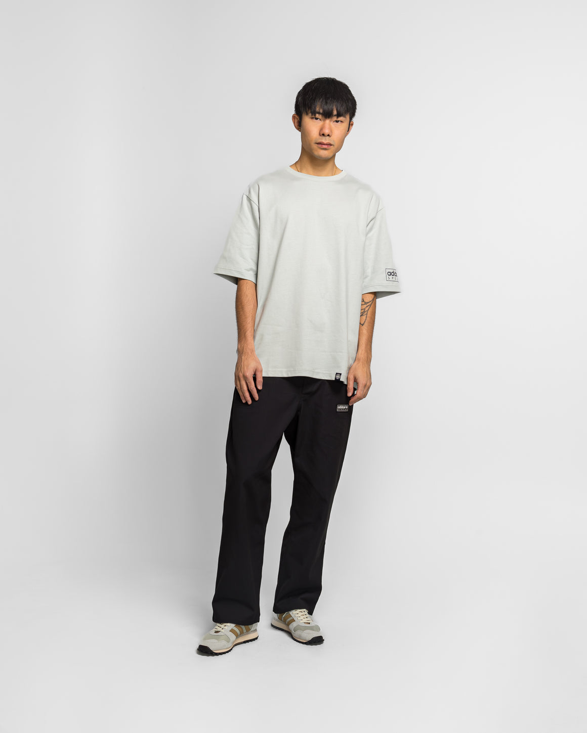 adidas - Mod SPZL Tee - Wonder Silver - UP THERE