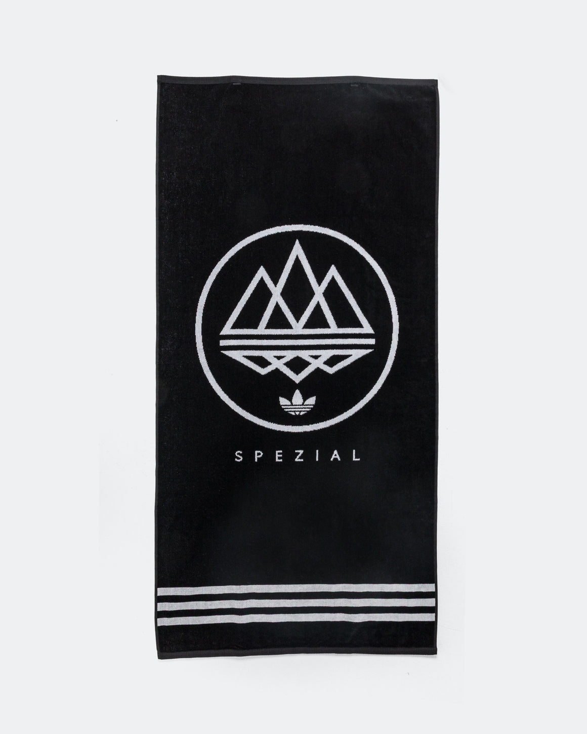 adidas - Mod Trefoil SPZL Towel - Black/Core White - UP THERE