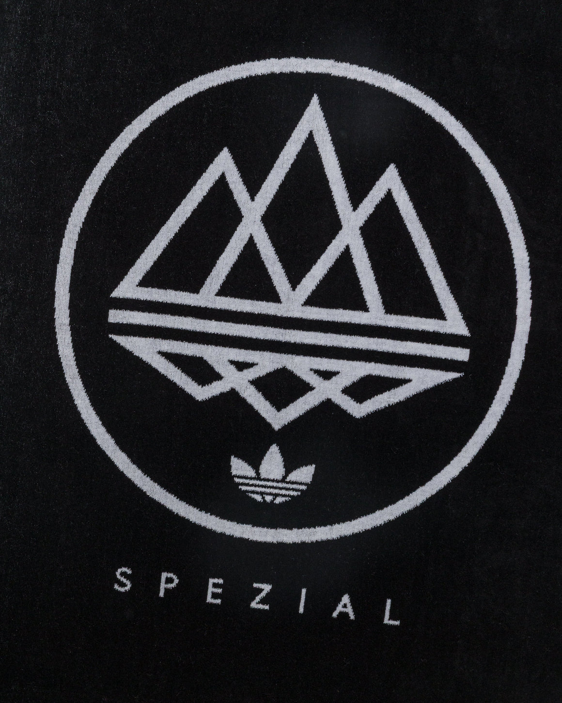 adidas - Mod Trefoil SPZL Towel - Black/Core White - UP THERE