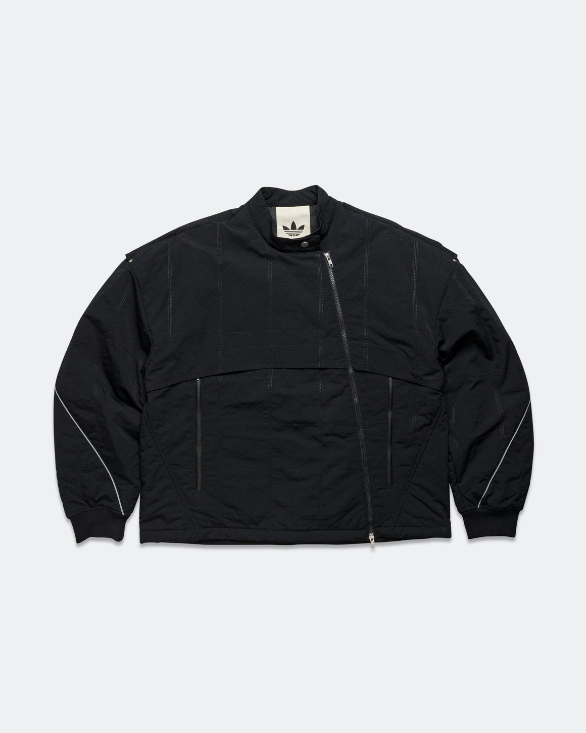 adidas - Motor Ave Racer Jacket - Black - UP THERE