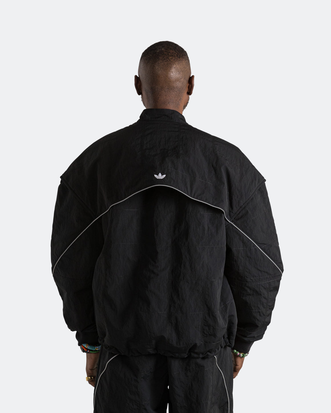 adidas - Motor Ave Racer Jacket - Black - UP THERE